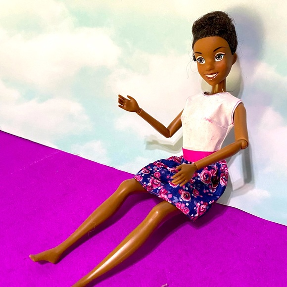 DISNEY COLLECTABLE PRINCESS TIANA PRINCESS AND THE FROG DOLL POSABLE 12” - Picture 2 of 10